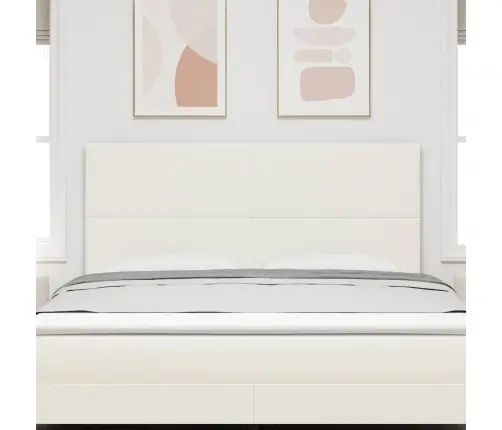 Led Gultas Galva Ar Galvas Klāju Krēmkrāsa 180 Cm Poliesters Vidaxl