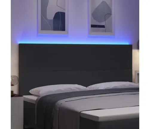 Led Peatoed Led -Ribatuledega Peaga Tumehall 200 Cm Polüester