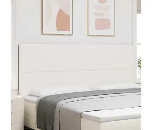 Led Gultas Galva Ar Galvas Klāju Krēmkrāsa 200 Cm Poliesters Vidaxl