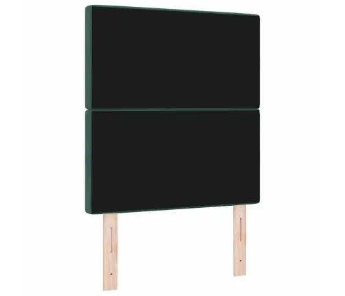 Led Galvūgalis Su Galvūgalio Tamsiai Žalia 80 Cm Poliesteris