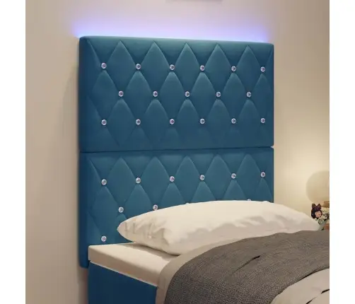 Led Peatoed Led -Ribatuledega Peaga Tumesinine 80 Cm Polüester