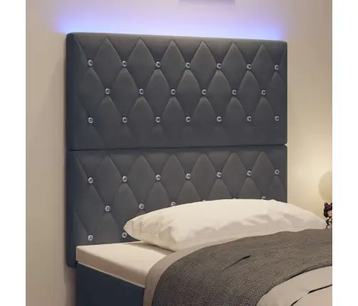 Led Peatoed Led -Ribatuledega Peaga Tumehall 90 Cm Polüester