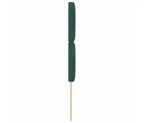 Led Galvas Lampa, Tumši Zaļa, 90 Cm Vidaxl