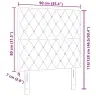 Led Galvas Lampa, Tumši Zaļa, 90 Cm Vidaxl