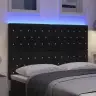 Led Gultas Galvas, Melns, 72 Cm, Samtam Vidaxl