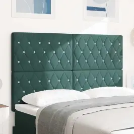 Led Galvūgalis „Argyle“ Tamsiai Žalia 144 Cm Aksomas
