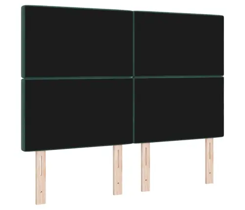 Led Galvūgalis Su Galvūgalio Tamsiai Žalia 144 Cm Poliesteris