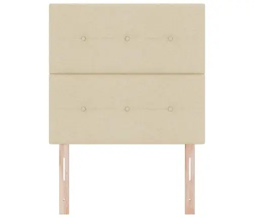 Led Gultas Galva Ar Galvas Klāju Krēmkrāsa 80 Cm Poliesters Vidaxl