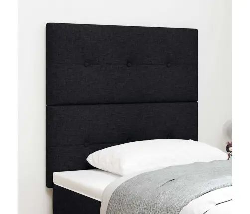 Led Peatoed Led -Ribatuledega Peaga Must 90 Cm Polüester