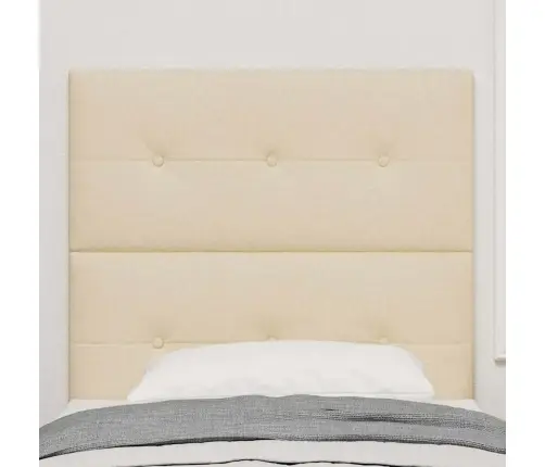 Led Gultas Galva Ar Galvas Klāju Krēmkrāsa 90 Cm Poliesters Vidaxl