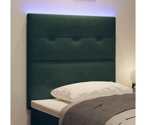 Led Galvūgalis Su Galvūgalio Žalia 90 Cm Poliesteris