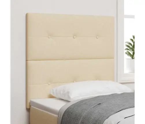 Led Gultas Galva Ar Galvas Klāju Krēmkrāsa 100 Cm Poliesters Vidaxl