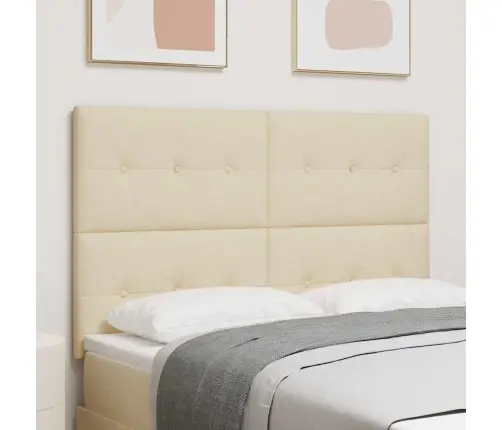 Led Gultas Galva Ar Galvas Klāju Krēmkrāsa 144 Cm Poliesters Vidaxl