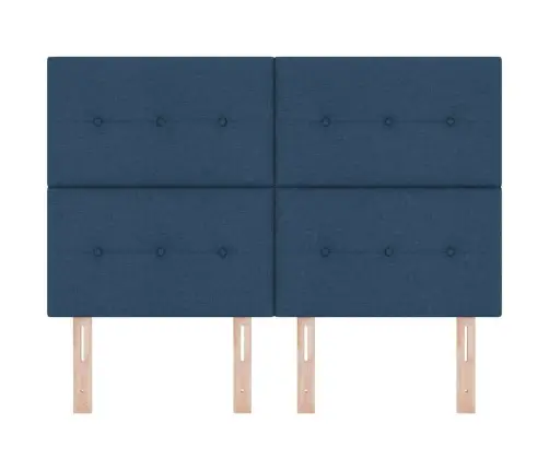 Led Gultas Galva Ar Galvas Klāju Zila 144 Cm Poliesters Vidaxl