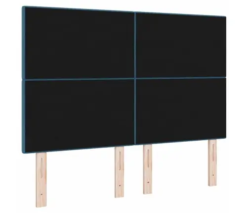 Led Peatoed Led -Ribatuledega Peaga Sinine 160 Cm Polüester