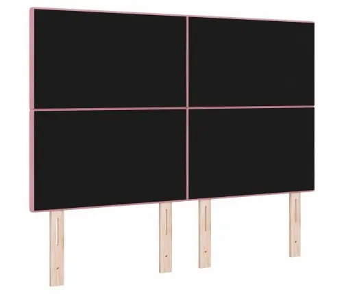 Led Peatoed Led -Ribatuledega Peaga Roosa 160 Cm Polüester