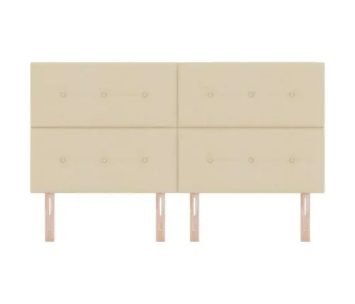 Led Gultas Galva Ar Galvas Klāju Krēmkrāsa 180 Cm Poliesters Vidaxl