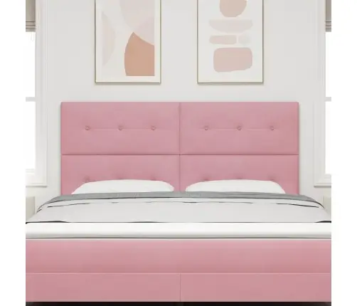 Led Peatoed Led -Ribatuledega Peaga Roosa 180 Cm Polüester