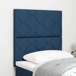 Galvgalis Ar Led Sloksnes Lukturiem Zila 80 Cm Audums Vidaxl