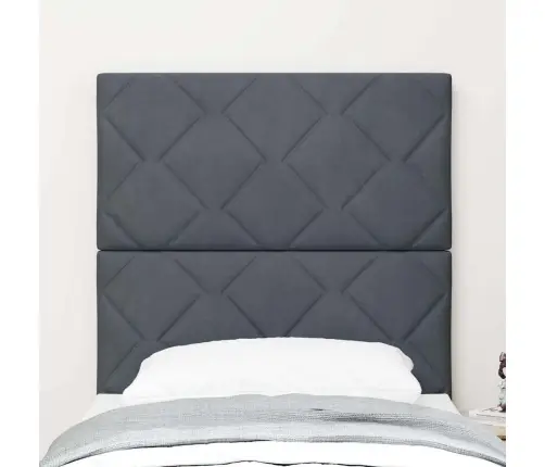Led Galvas Dēlis Ar Dimanta Bloku Dizainu, Tumši Pelēks, 80 Cm Vidaxl