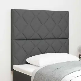 Led Gultas Galva Pelēks 90 Cm Audums Vidaxl