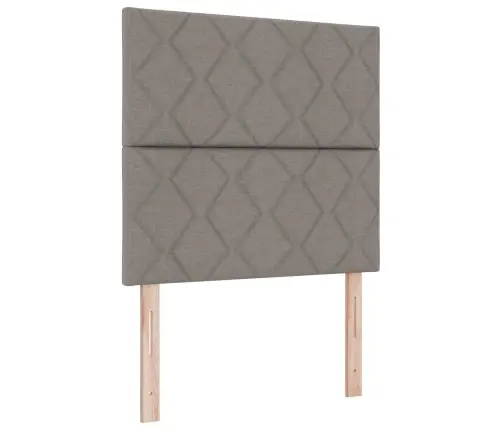 Peats Led -Ribatuledega Peaga Pruunikashall 100 Cm Kangas