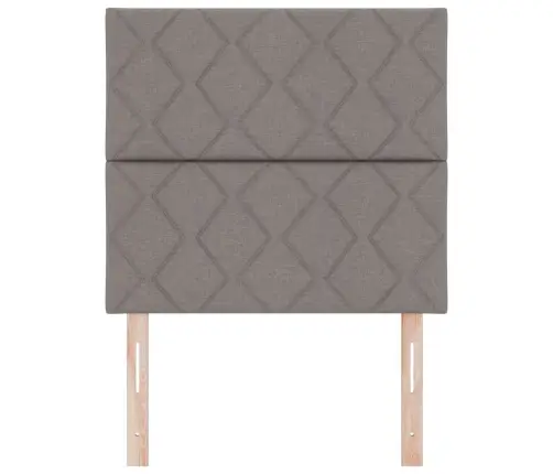 Peats Led -Ribatuledega Peaga Pruunikashall 100 Cm Kangas