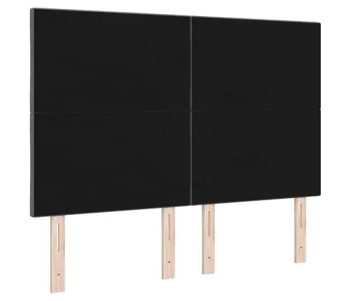 Led Gultas Galvgaļs Dimanta Bloku Dizains Tumši Pelēks 144 Cm Audums Vidaxl