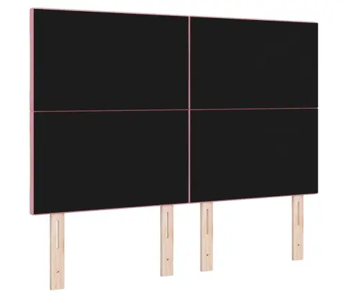 Led Galvas Balsts Ar Dimanta Bloku Dizainu, Rozā Krāsā, 160 Cm Vidaxl