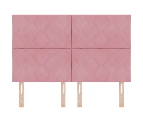 Led Galvas Balsts Ar Dimanta Bloku Dizainu, Rozā Krāsā, 160 Cm Vidaxl