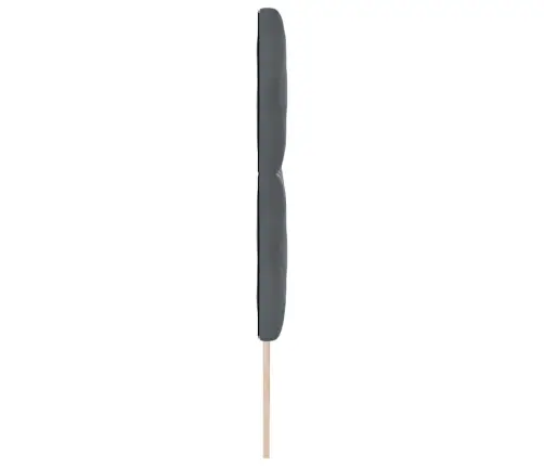 Led Gultas Galva Tumši Pelēks 180 Cm Mākslīgā Āda Vidaxl