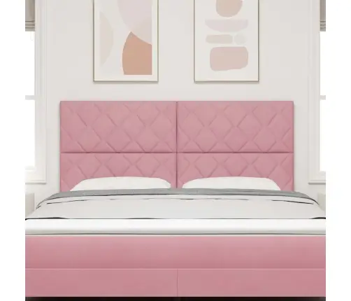 Led Gultas Galva Rozā 180 Cm Mākslīgā Āda Vidaxl