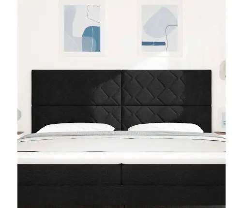 Galvgalis Melna 200 Cm Audums Vidaxl