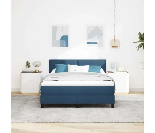 Karbi Vedrumadrats Madratsiga Peaga Sinine 140 X 190 Cm Kangas