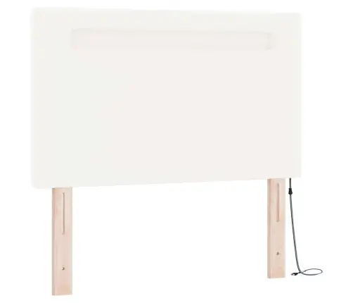 Gultas Rāmis Ar Matraci Balts 120 X 200 Cm Mākslīgā Āda Vidaxl