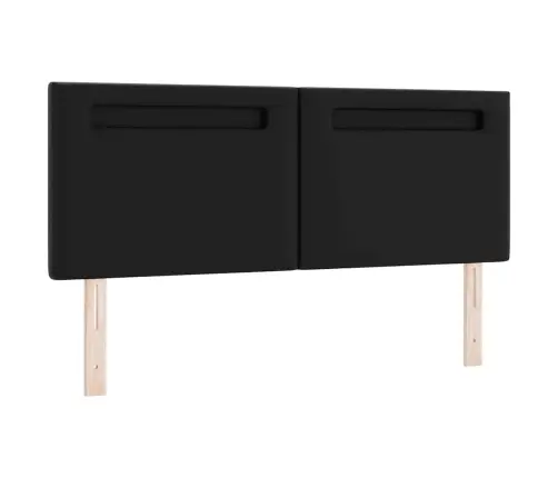 Gultas Pamatne Ar Matraci Melnā Krāsā, 160 X 200 Cm, Mākslīgā Āda Vidaxl