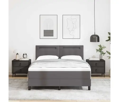 Karbi Vedrumadrats Madratsiga Peaga Hall 160 X 200 Cm Kunstnahk