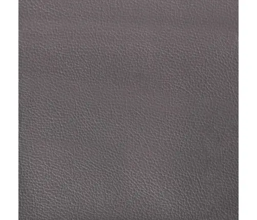 Gultas Rāmis Ar Matraci Pelēka 200 X 200 Cm Mākslīgā Āda Vidaxl