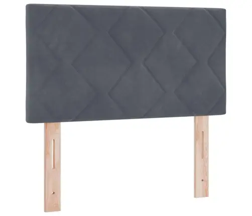 Box Spring Gulta Ar Matraču Tumši Pelēka 80 X 200 Cm Audums Vidaxl Box Spring Gulta Ar Matraču Tumši Pelēka 80 X 200 Cm Audums Vidaxl