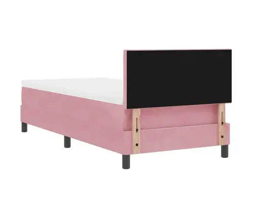 Vedrudega Voodi Madratsiga Madratsiga Roosa 100 X 200 Cm Kangas