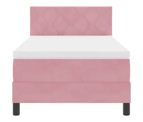 Vedrudega Voodi Madratsiga Madratsiga Roosa 100 X 200 Cm Kangas