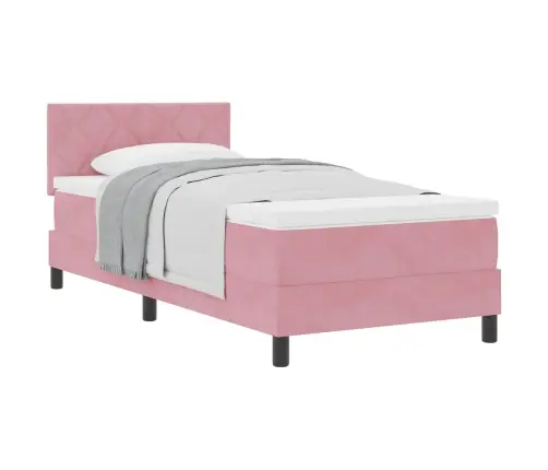 Karbi Vedrumadrats Madratsiga Peaga Roosa 100 X 200 Cm Samet