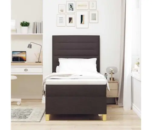 Karbi Vedrumadrats Madratsiga Tume Pruun 90 X 200 Cm Kangas