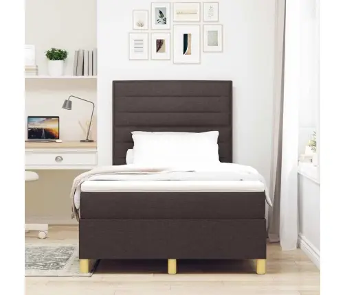 Karbi Vedrumadrats Madratsiga Tume Pruun 120 X 200 Cm Kangas