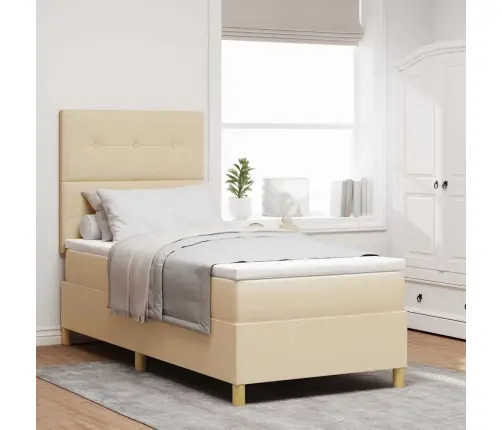 Karbi Vedrumadrats Madratsiga Peaga Cream 90 X 190 Cm Kangas