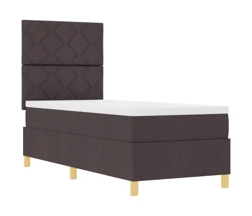 Karbi Vedrumadrats Madratsiga Tume Pruun 80 X 200 Cm Kangas