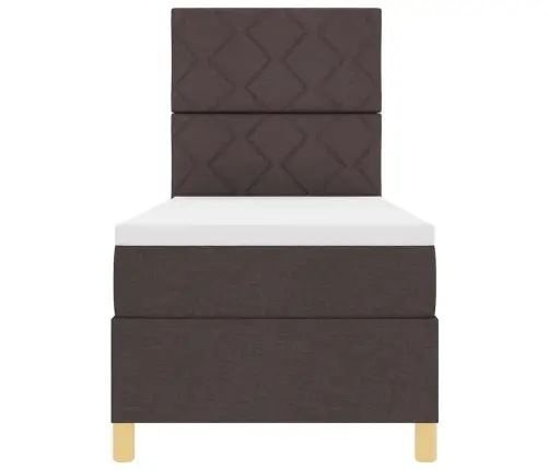 Karbi Vedrumadrats Madratsiga Tume Pruun 80 X 200 Cm Kangas