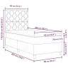 Karbi Vedrumadrats Peaga Tumehall 90 X 200 Cm Kangas