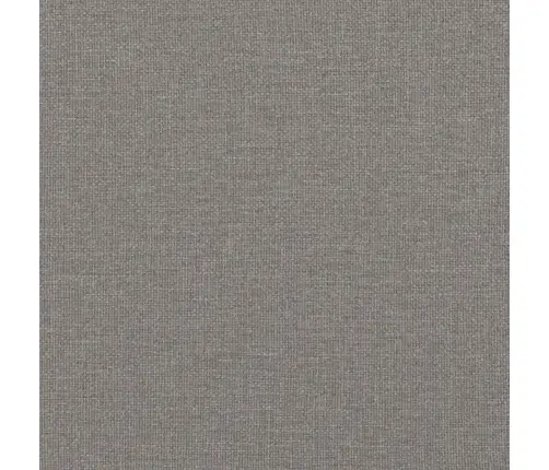 Kastītes Atsperu Gulta Pelēkbrūna 180 X 200 Cm Audums Vidaxl