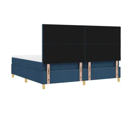 Karbi Vedrumadrats Madratsiga Peaga Sinine 200 X 200 Cm Kangas